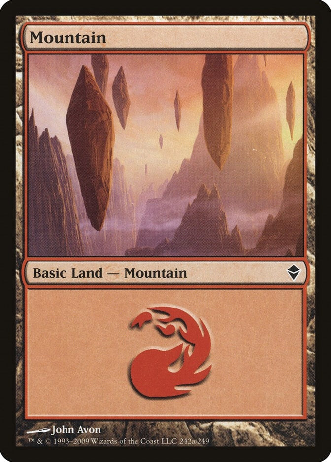 Image for Mountain (242a) (242a) - Magic: The Gathering