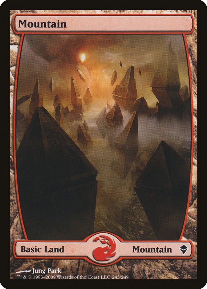 Image for Mountain (243) - Full Art (243) - Magic: The Gathering