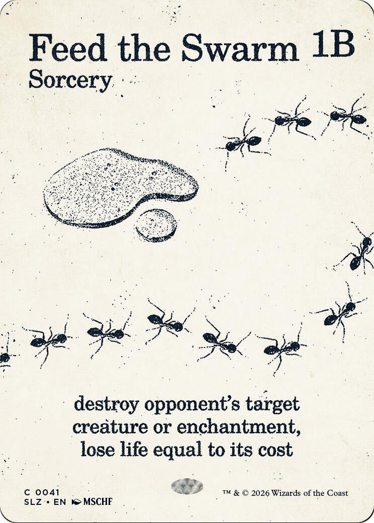 Image for Feed the Swarm (0041) (41) (SLZ) - Magic: The Gathering