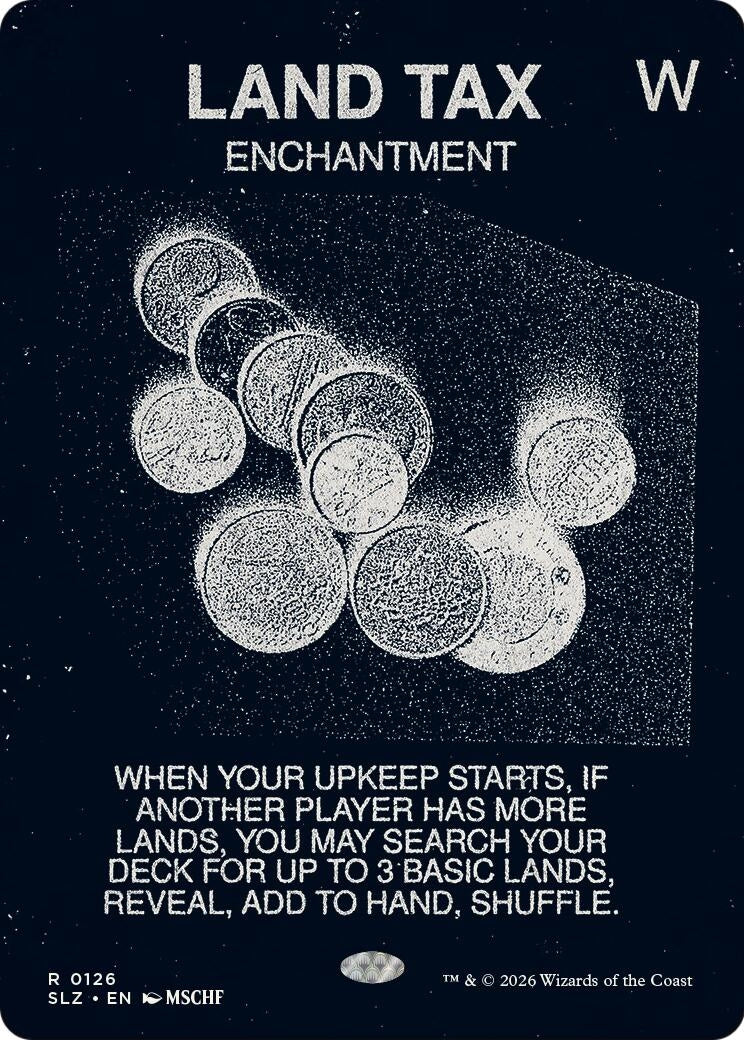 Image for Land Tax (0126) (126) (SLZ) - Magic: The Gathering