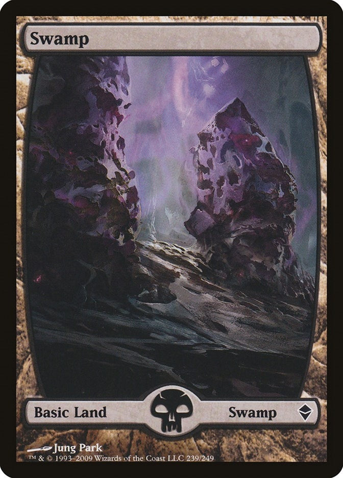 Image for Swamp (239) - Full Art (239) (ZEN) - Magic: The Gathering