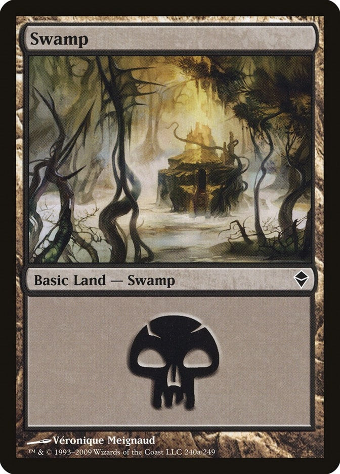 Image for Swamp (240a) (240a) (ZEN) - Magic: The Gathering