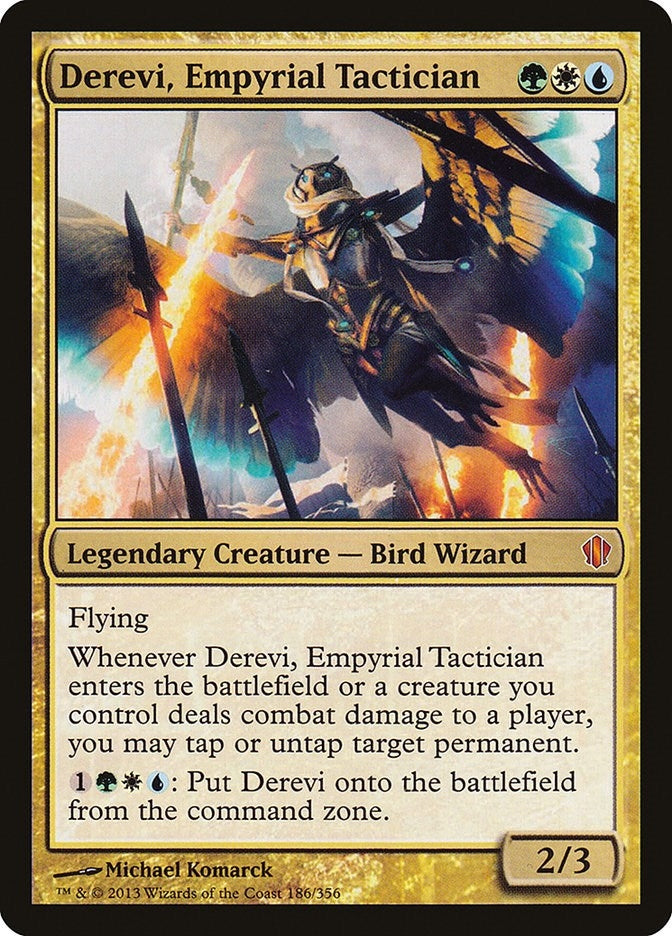 Image for Derevi, Empyrial Tactician (186) (C13) - Magic: The Gathering