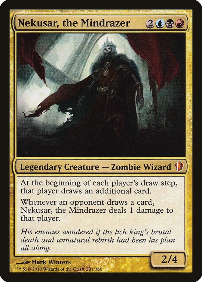 Image for Nekusar, the Mindrazer (201) - Magic: The Gathering