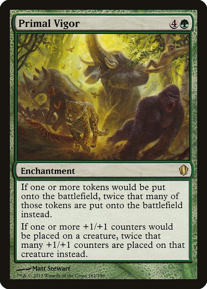 Image for Primal Vigor (162) (C13) - Magic: The Gathering