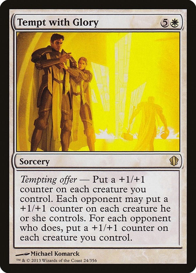 Image for Tempt with Glory (24) (C13) - Magic: The Gathering