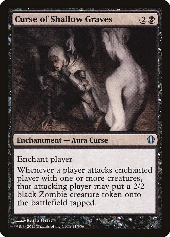 Image for Curse of Shallow Graves (71) (C13) - Magic: The Gathering