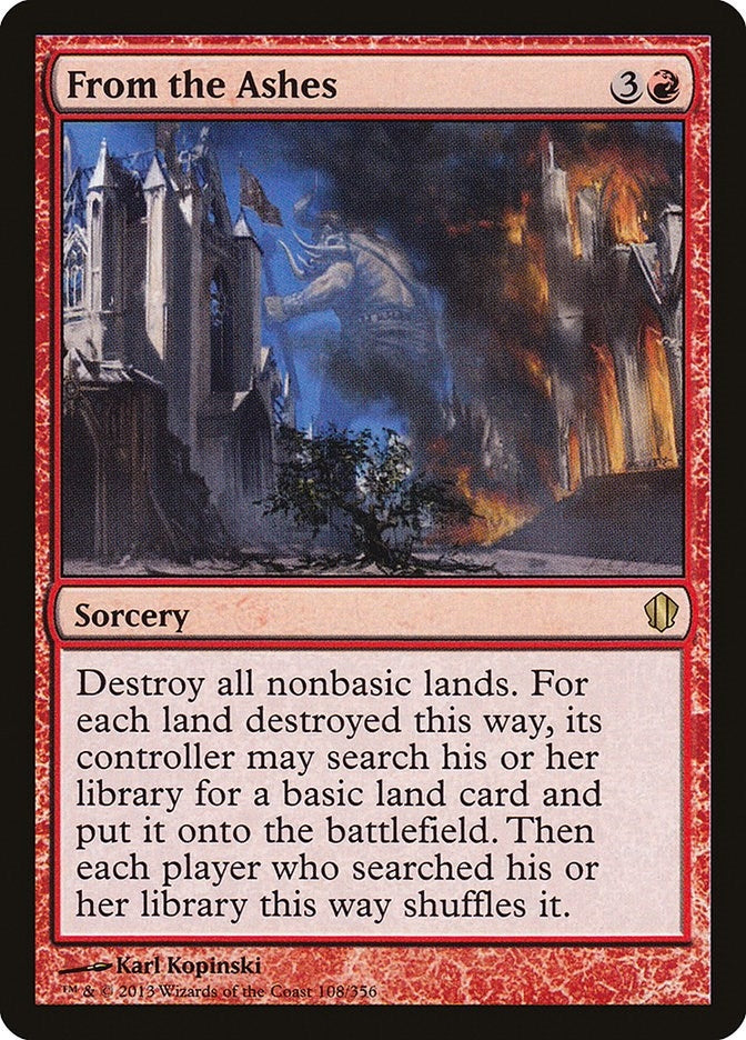 Image for From the Ashes (108) (C13) - Magic: The Gathering