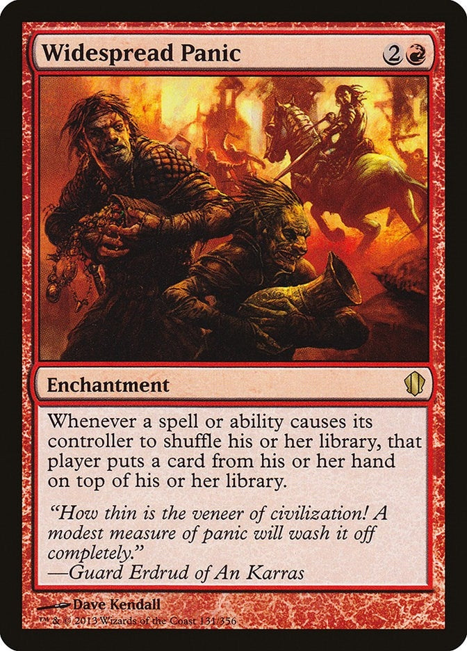 Image for Widespread Panic (131) (C13) - Magic: The Gathering