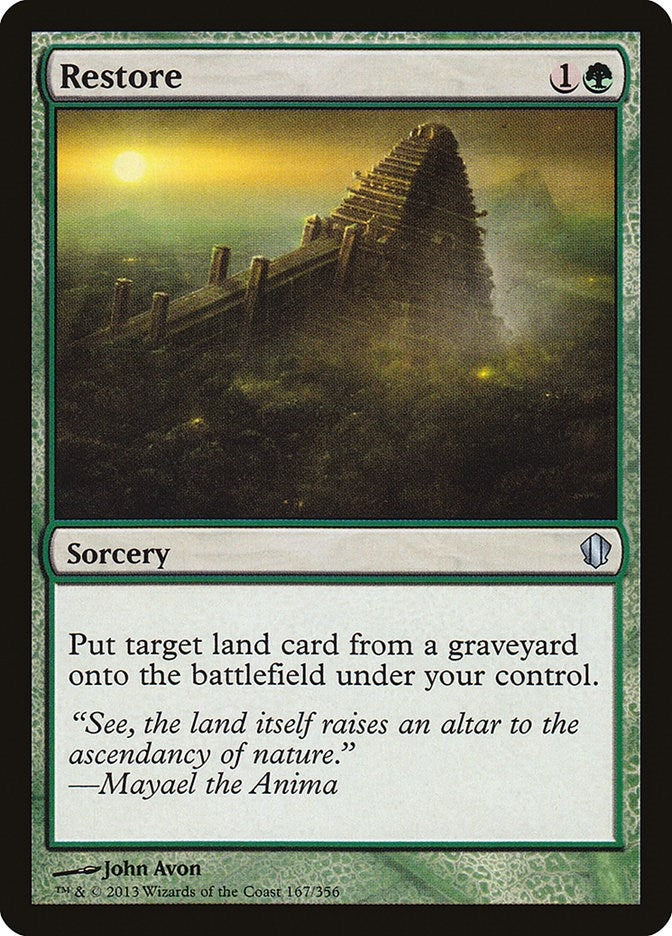 Image for Restore (167) - Magic: The Gathering