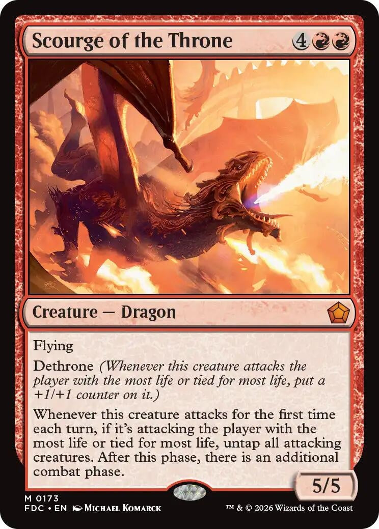 Image for Scourge of the Throne (173) (FDC) - Magic: The Gathering