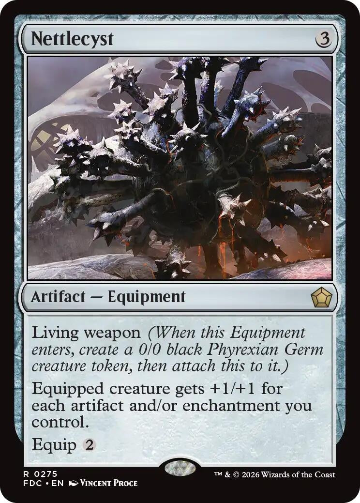 Image for Nettlecyst (275) (FDC) - Magic: The Gathering