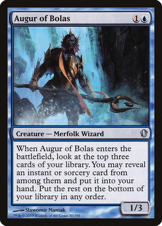 Image for Augur of Bolas (30) (C13) - Magic: The Gathering