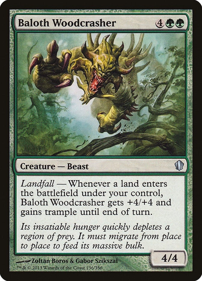 Image for Baloth Woodcrasher (136) (C13) - Magic: The Gathering