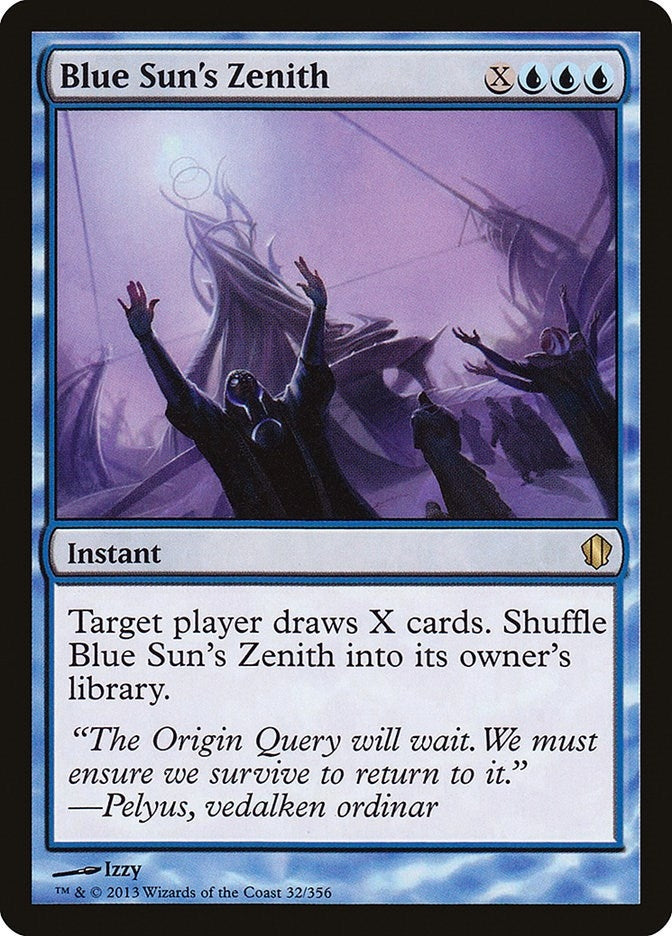 Image for Blue Sun's Zenith (32) - Magic: The Gathering