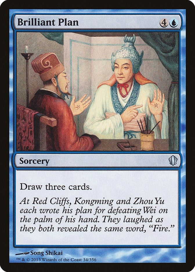 Image for Brilliant Plan (34) (C13) - Magic: The Gathering