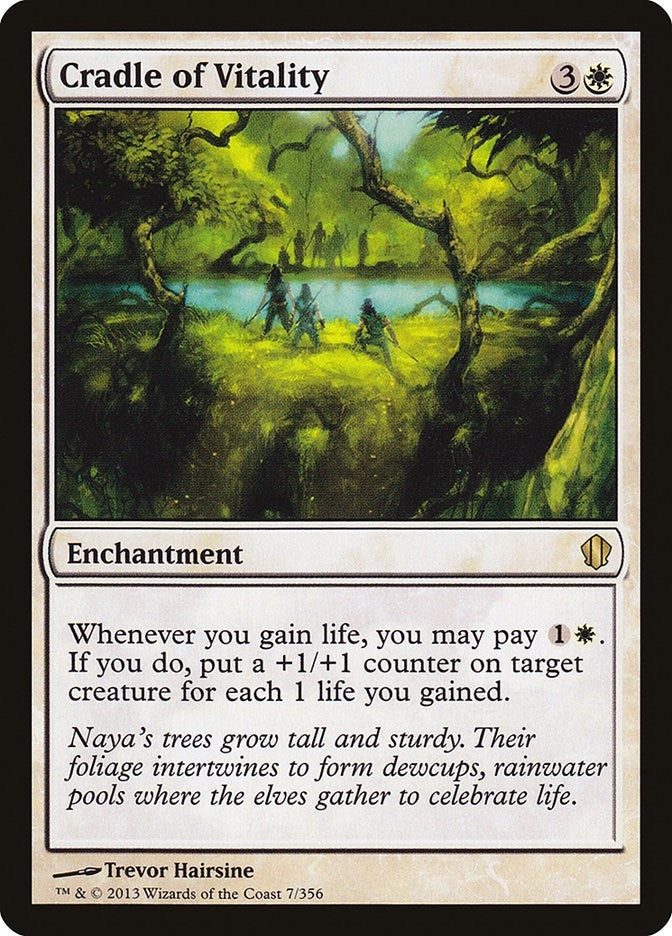 Image for Cradle of Vitality (7) (C13) - Magic: The Gathering