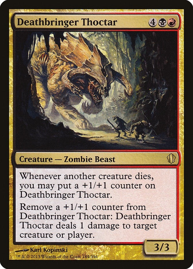 Image for Deathbringer Thoctar (184) (C13) - Magic: The Gathering