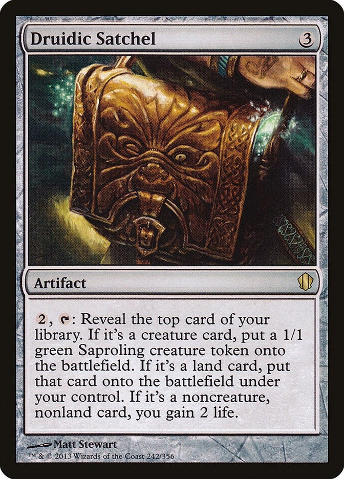 Image for Druidic Satchel (242) (C13) - Magic: The Gathering