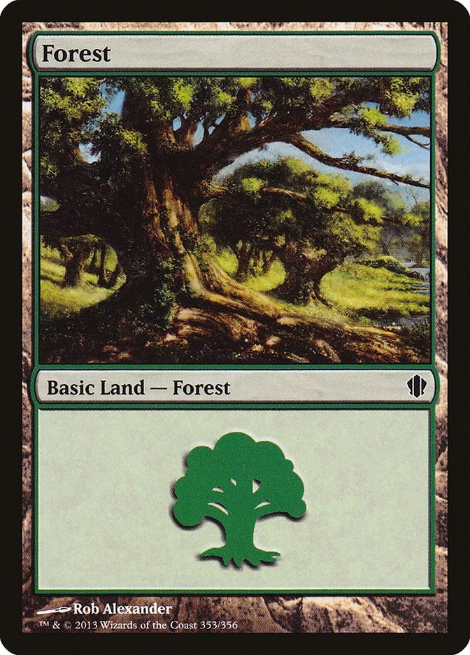 Image for Forest (353) (353) (C13) - Magic: The Gathering