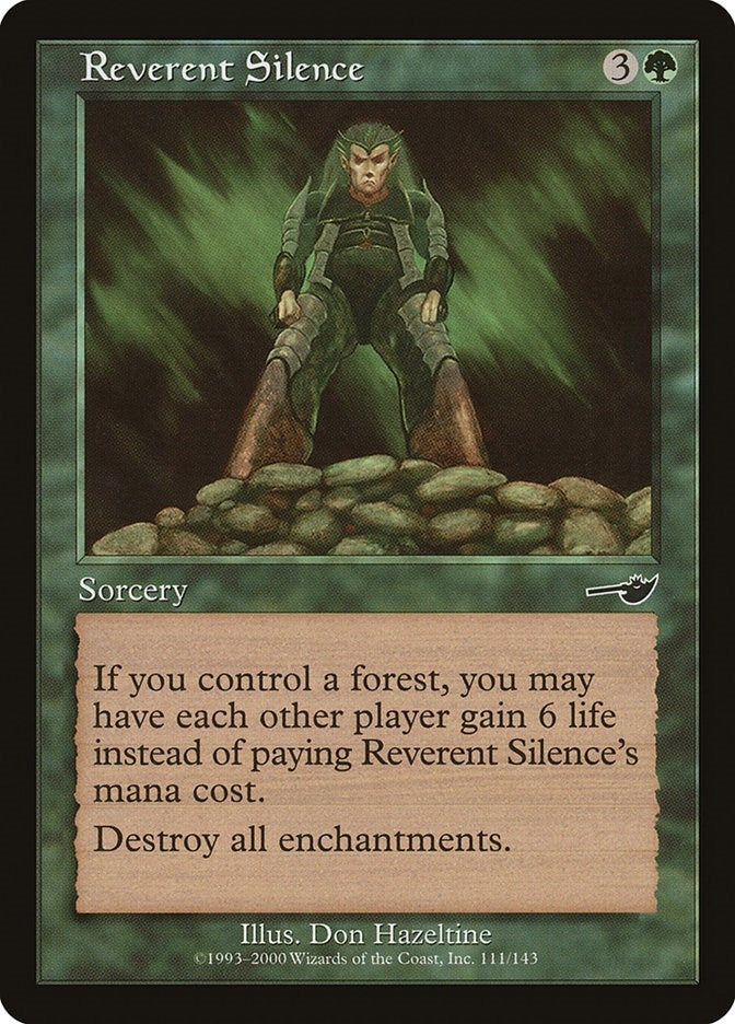 Image for Reverent Silence (111) - Magic: The Gathering