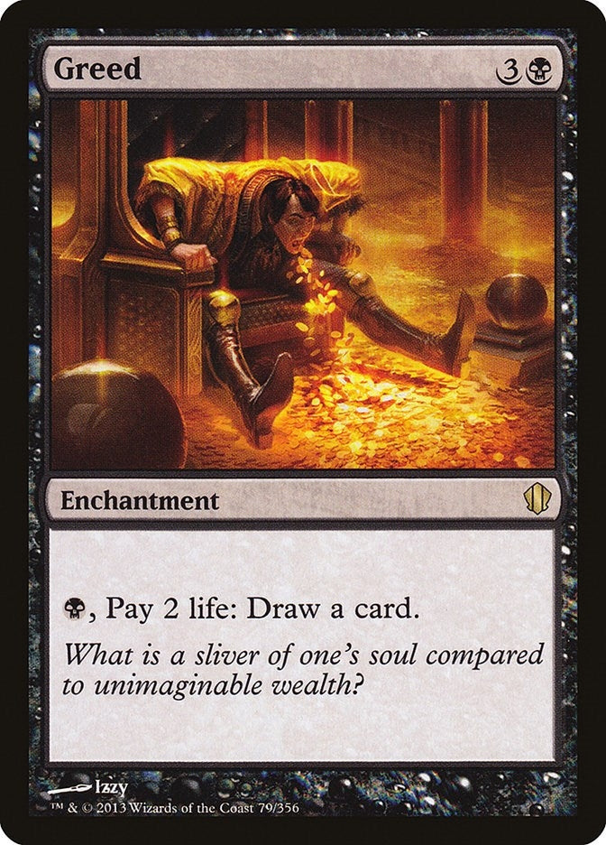 Image for Greed (79) (C13) - Magic: The Gathering