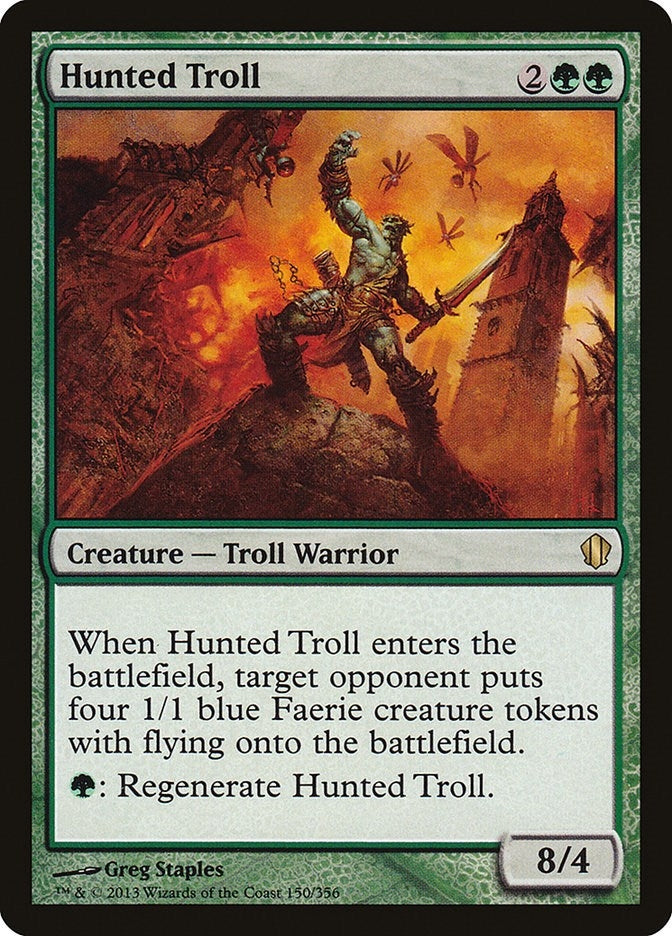 Image for Hunted Troll (150) (C13) - Magic: The Gathering