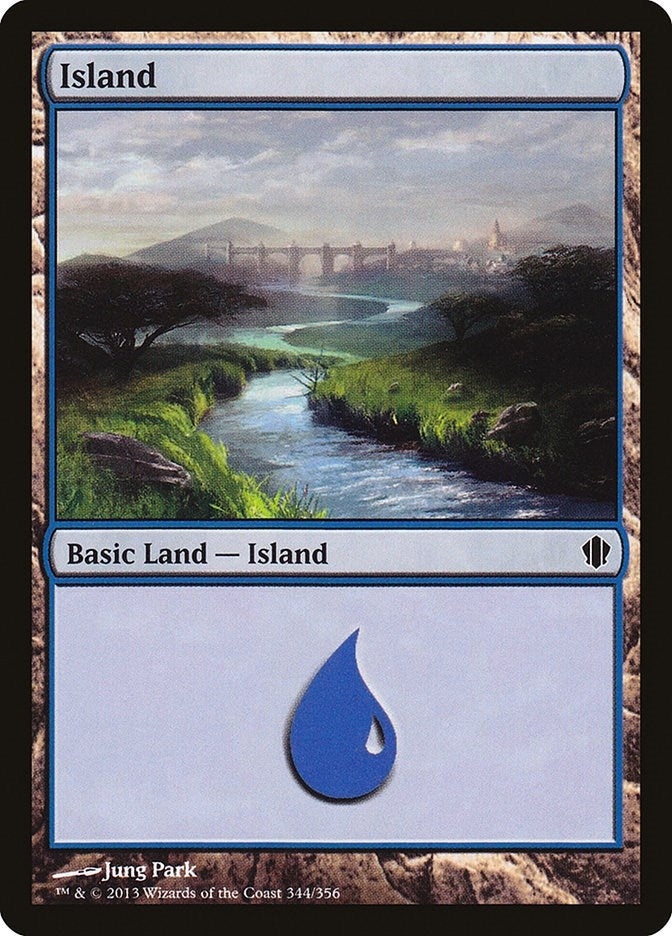 Image for Island (344) (344) (C13) - Magic: The Gathering