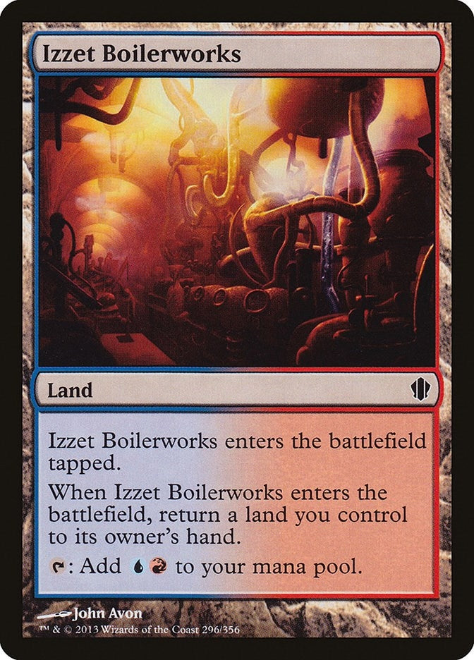 Image for Izzet Boilerworks (296) (C13) - Magic: The Gathering