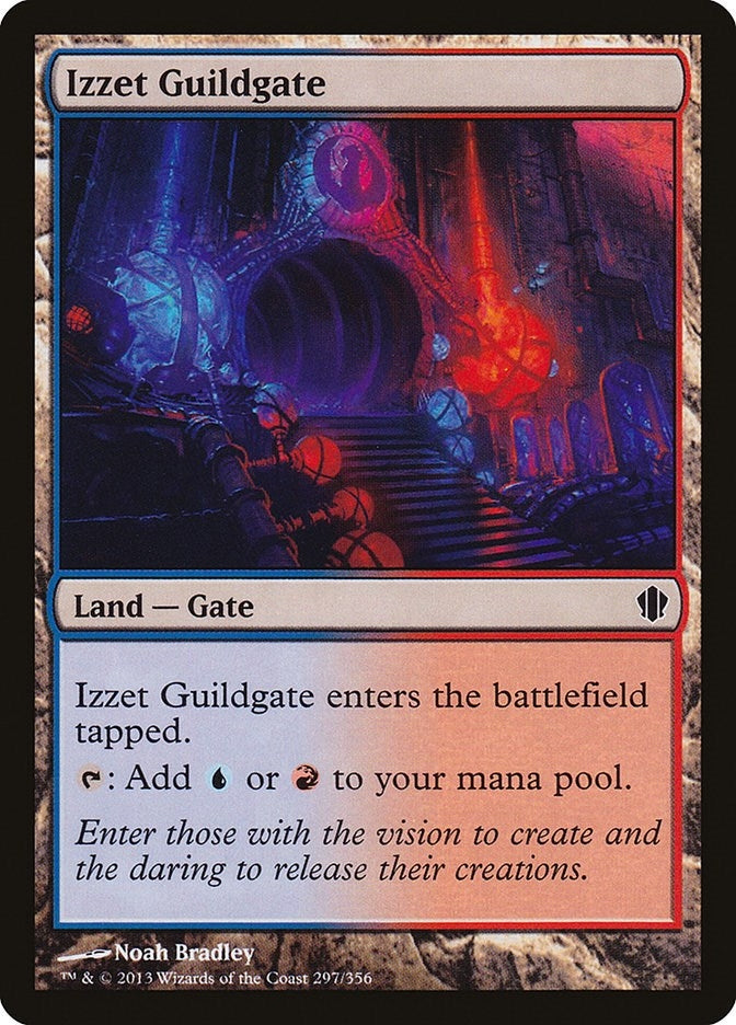 Image for Izzet Guildgate (297) (C13) - Magic: The Gathering