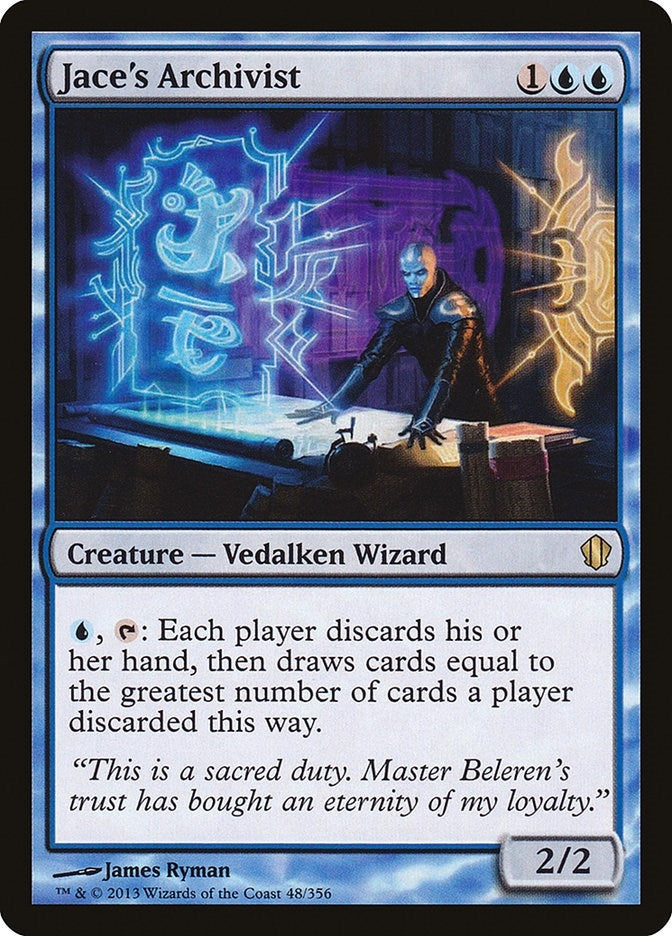 Image for Jace's Archivist (48) (C13) - Magic: The Gathering