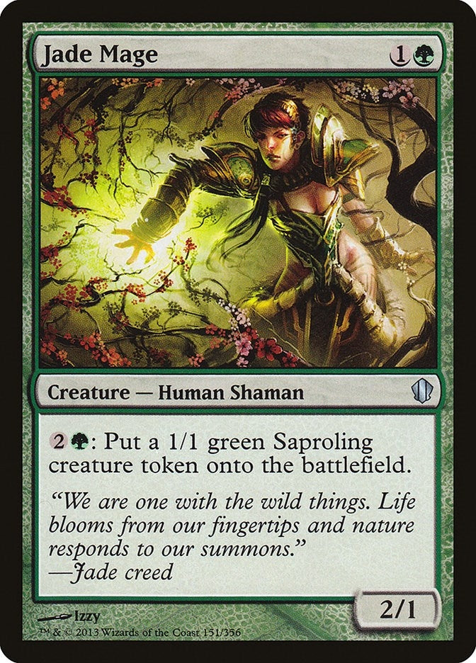 Image for Jade Mage (151) - Magic: The Gathering