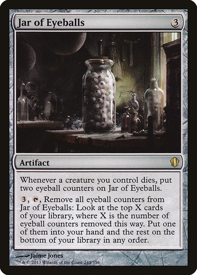 Image for Jar of Eyeballs (244) (C13) - Magic: The Gathering