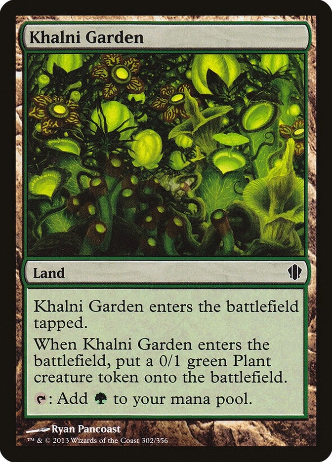 Image for Khalni Garden (302) (C13) - Magic: The Gathering