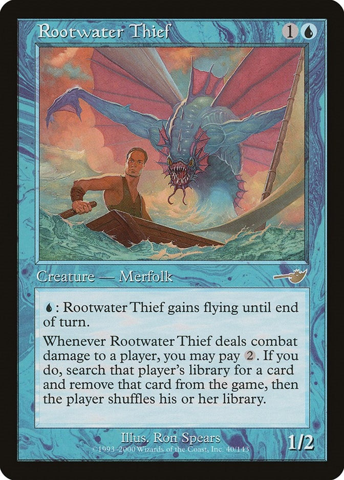 Image for Rootwater Thief (40) - Magic: The Gathering