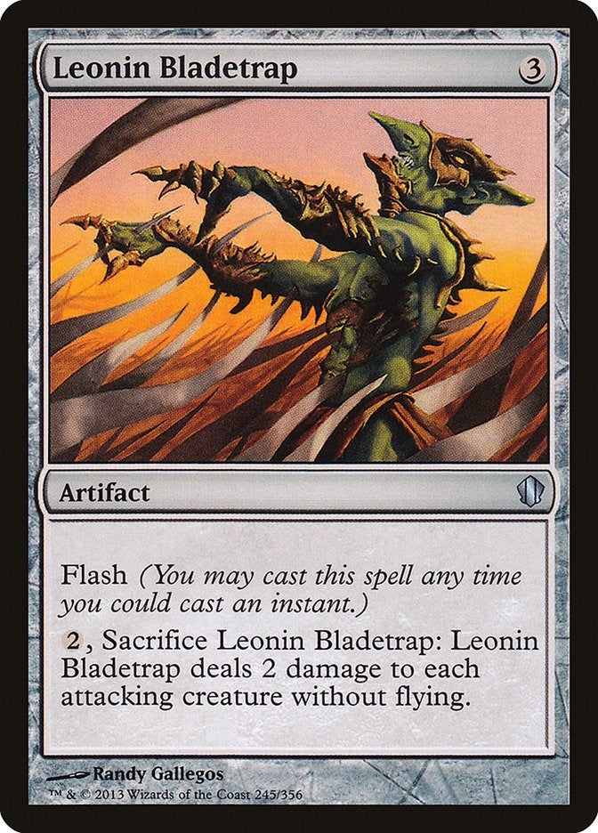 Image for Leonin Bladetrap (245) (C13) - Magic: The Gathering