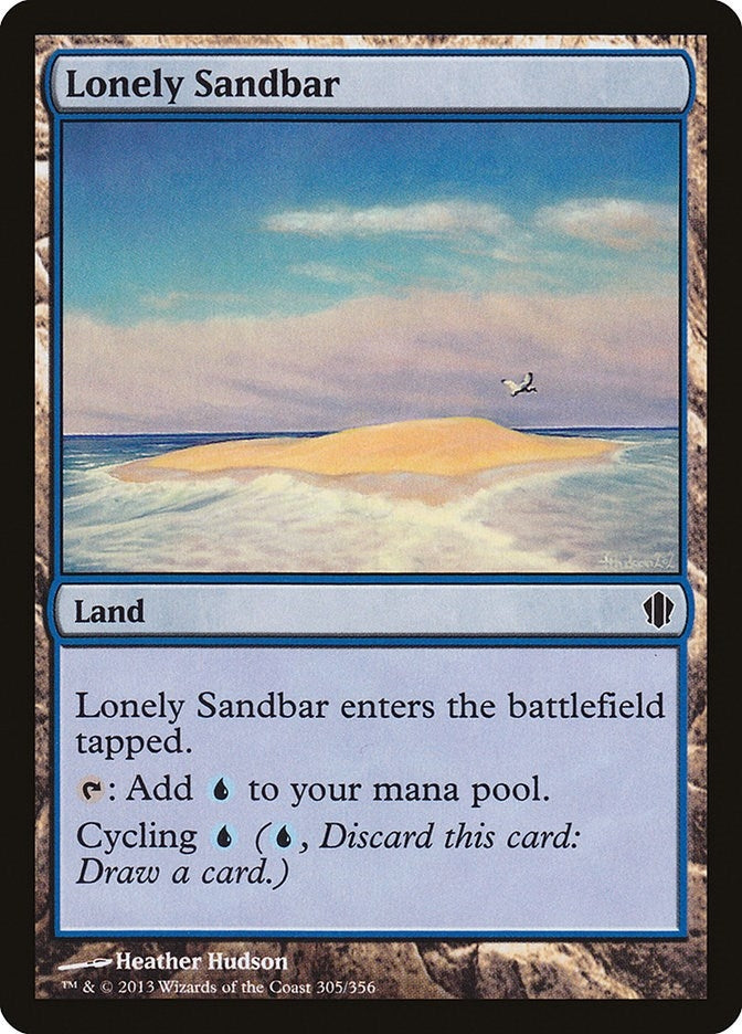 Image for Lonely Sandbar (305) (C13) - Magic: The Gathering