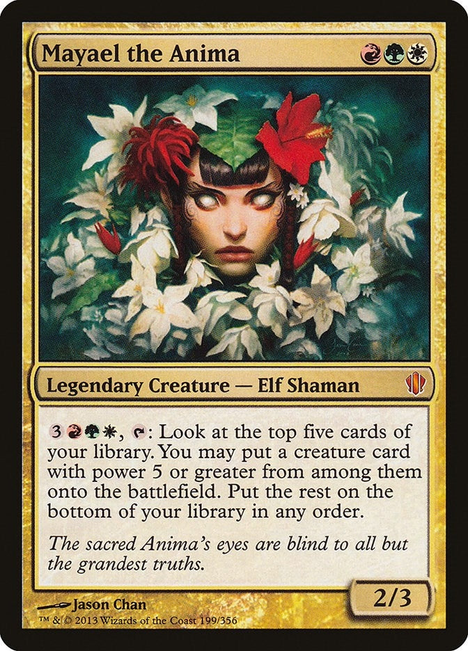 Image for Mayael the Anima (199) (C13) - Magic: The Gathering