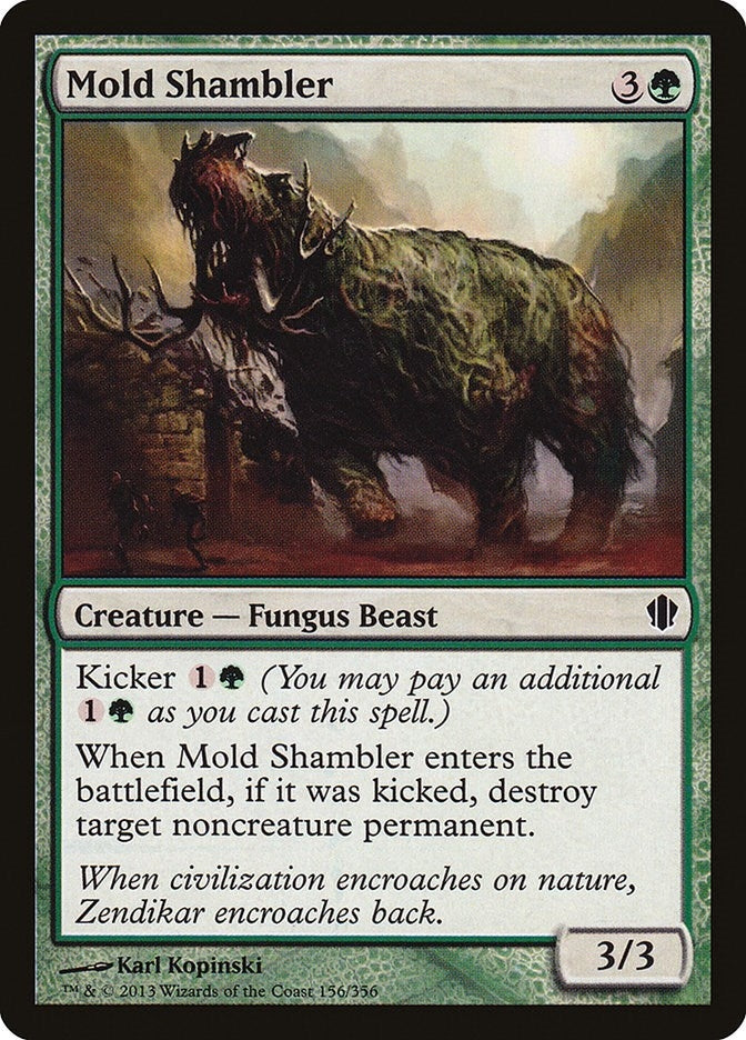 Image for Mold Shambler (156) (C13) - Magic: The Gathering