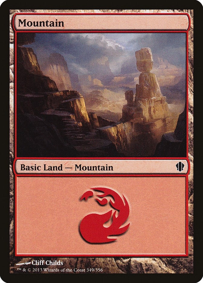 Image for Mountain (349) (349) (C13) - Magic: The Gathering