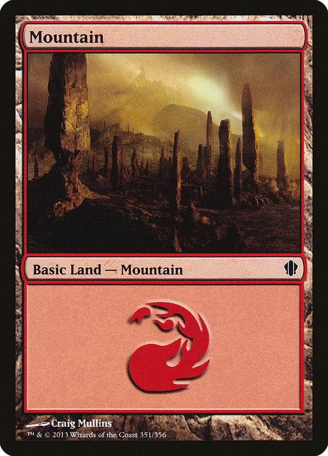 Image for Mountain (351) (351) (C13) - Magic: The Gathering