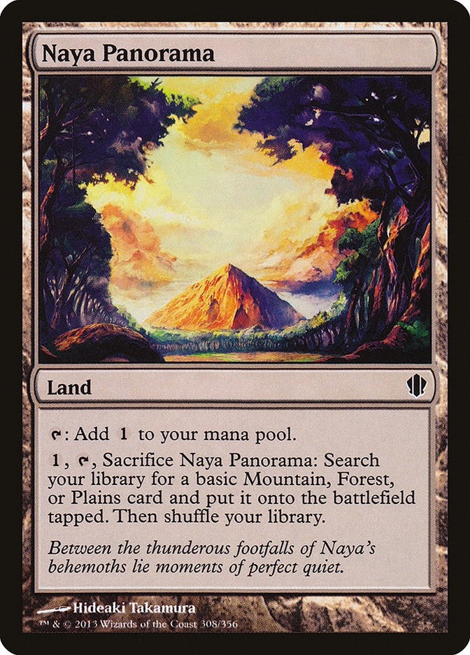 Image for Naya Panorama (308) (C13) - Magic: The Gathering