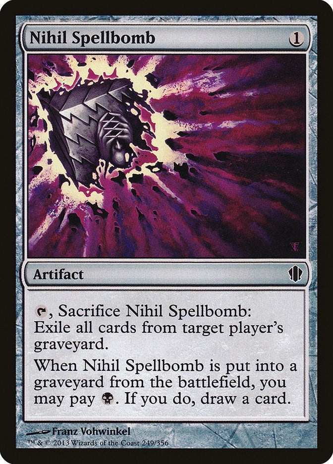 Image for Nihil Spellbomb (249) (C13) - Magic: The Gathering