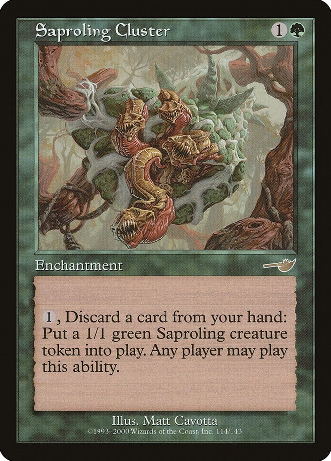 Image for Saproling Cluster (114) - Magic: The Gathering