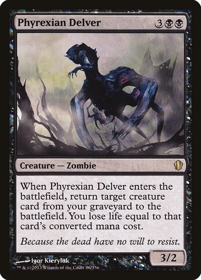 Image for Phyrexian Delver (86) (C13) - Magic: The Gathering