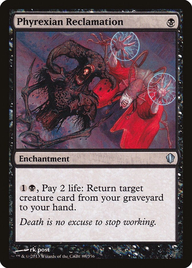 Image for Phyrexian Reclamation (88) (C13) - Magic: The Gathering