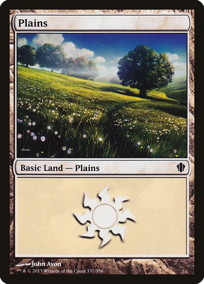 Image for Plains (337) (337) (C13) - Magic: The Gathering