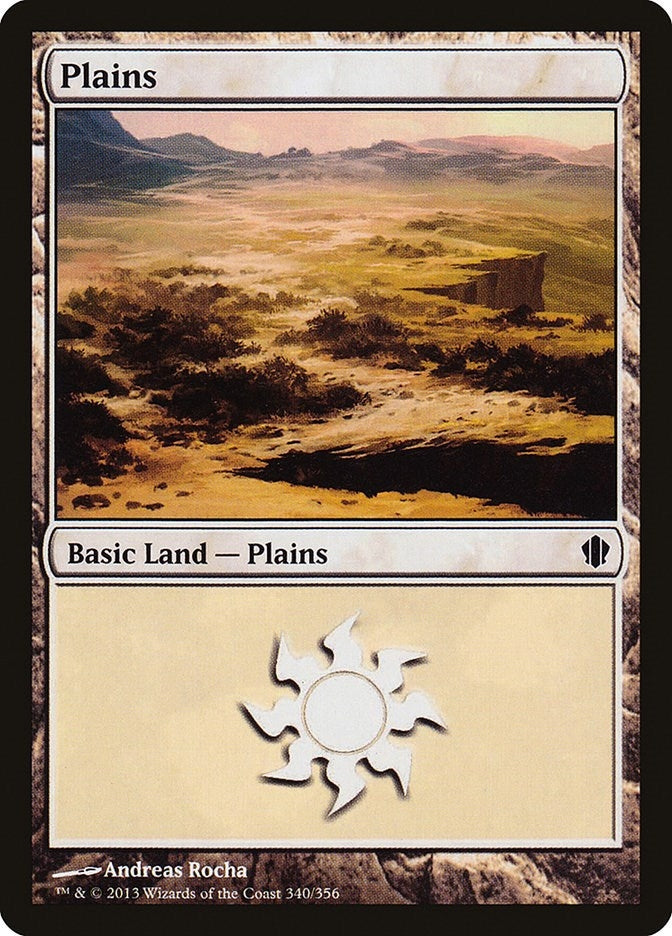 Image for Plains (340) (340) (C13) - Magic: The Gathering
