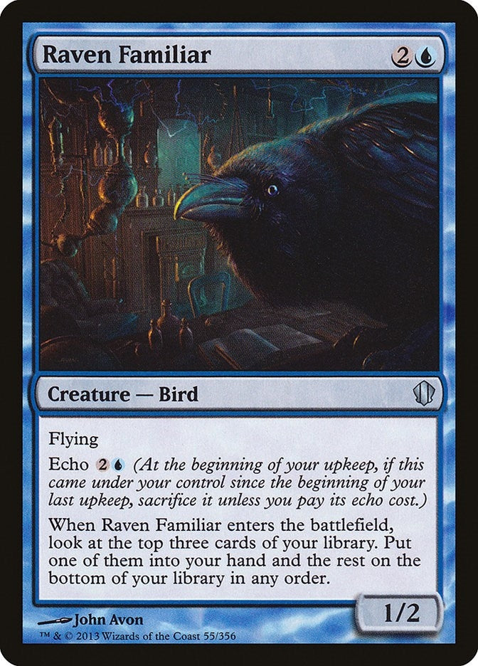 Image for Raven Familiar (55) (C13) - Magic: The Gathering