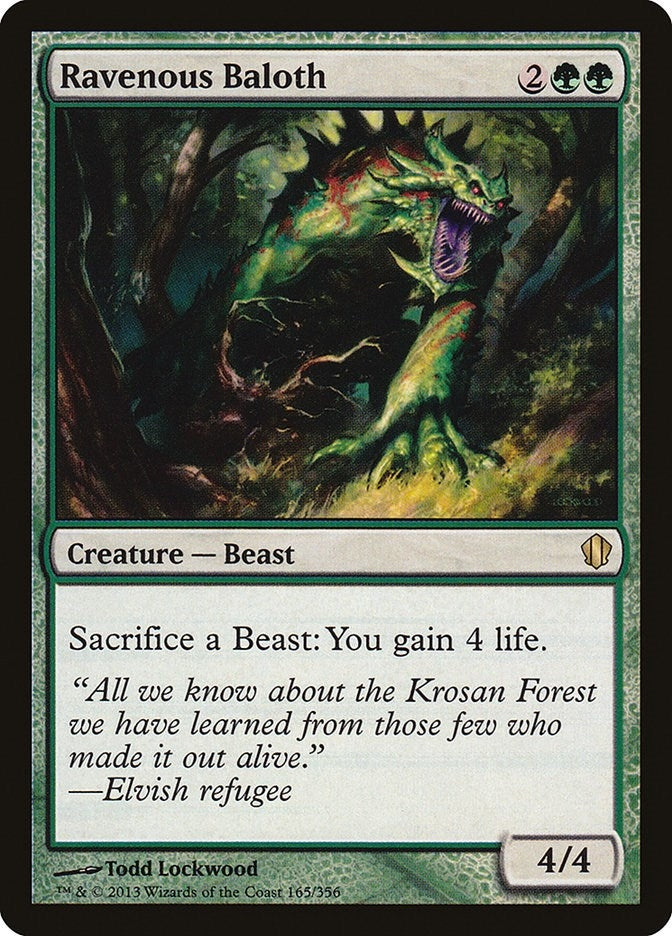 Image for Ravenous Baloth (165) (C13) - Magic: The Gathering